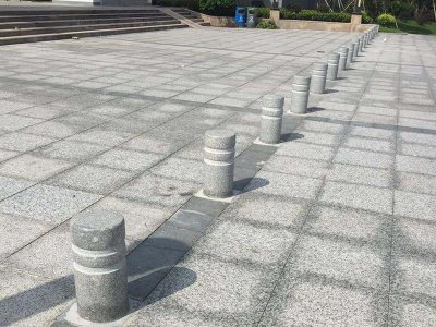 柱状挡车石