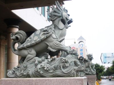 景区石雕赑屃