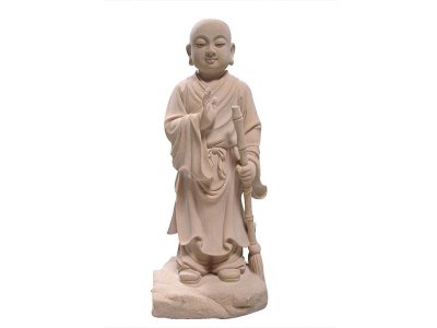 小沙弥扫地造型人物雕塑